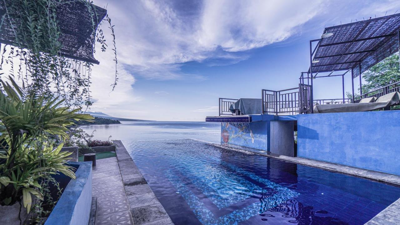 Waenis Sunset View Hotel And Restaurant, Amed, Bali Eksteriør bilde