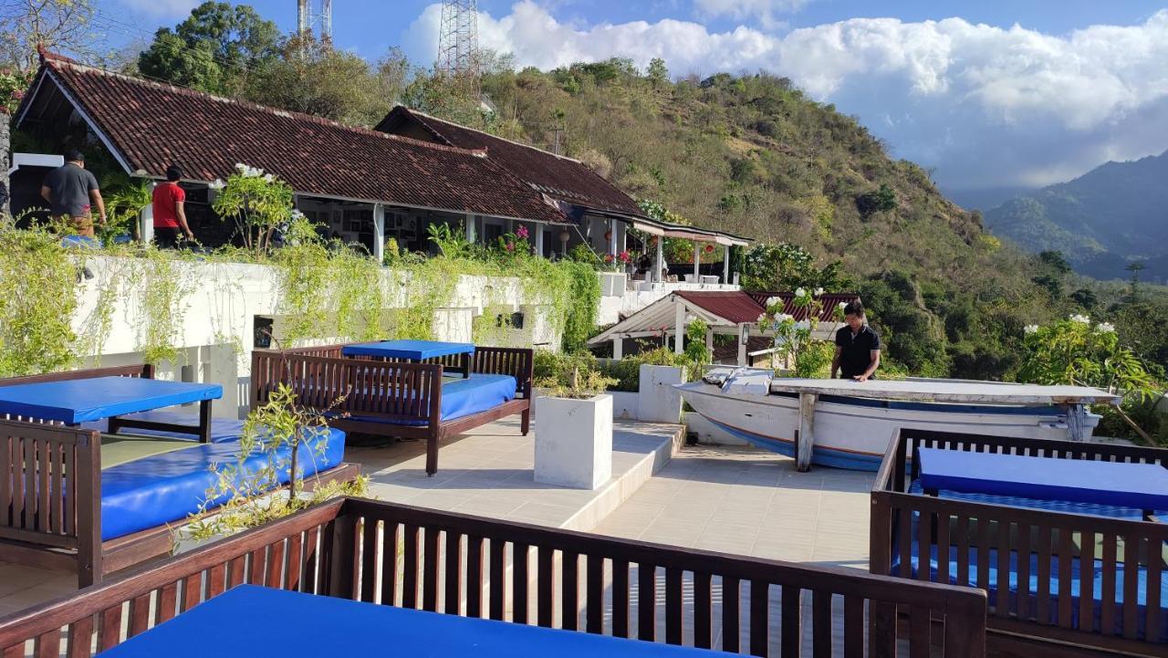 Waenis Sunset View Hotel And Restaurant, Amed, Bali Eksteriør bilde